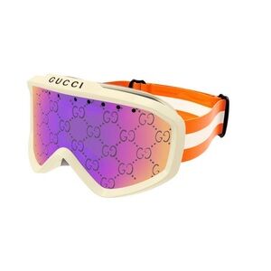 Brand New Guccissima Mirrored Ski Goggles